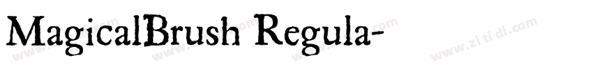 MagicalBrush Regula字体转换